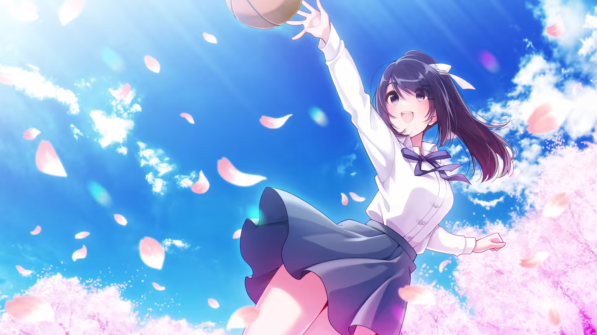 樱花绽放的明媚青春